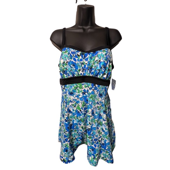 Fit 4 U Swim Nwt Fit 4 U Swimdress Swimsuit Thigh Minimizing Swim